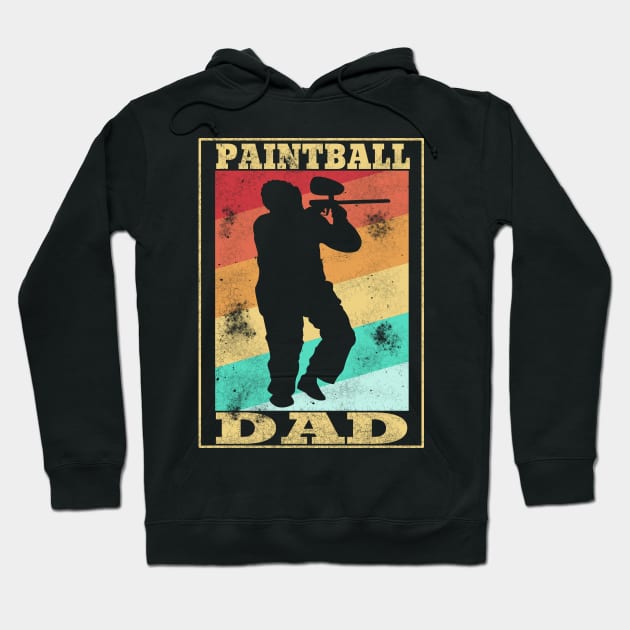 Paintball DAD Airsoft Softgun Airgun Mask Gift Hoodie by DHdesignerPublic